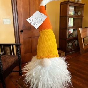 Halloween Gnome with Candy Corn Cap! 19” tall
